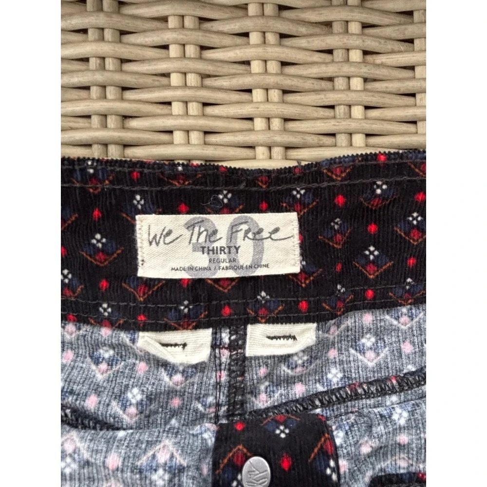We The Free Joanie Corduroy Mini Skirt Size‎ 30 boho layered cabincore staple